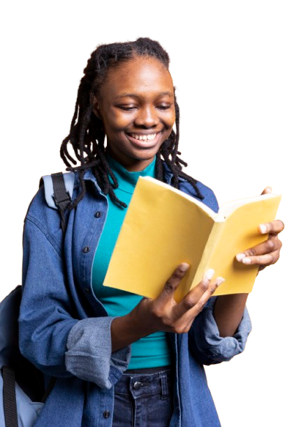 Happy student
